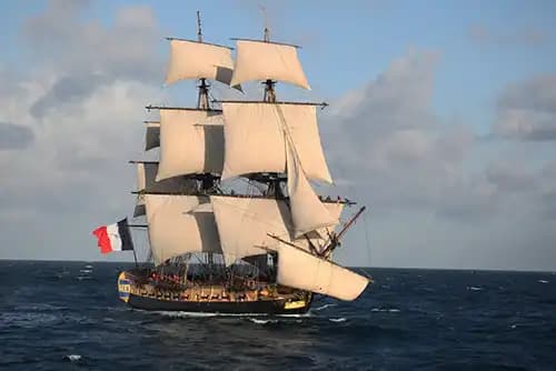 L'hermione à Rochefort
