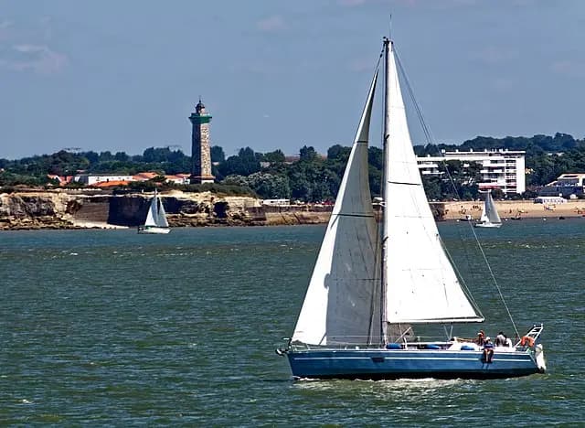 Le phare de Vallière à Royan