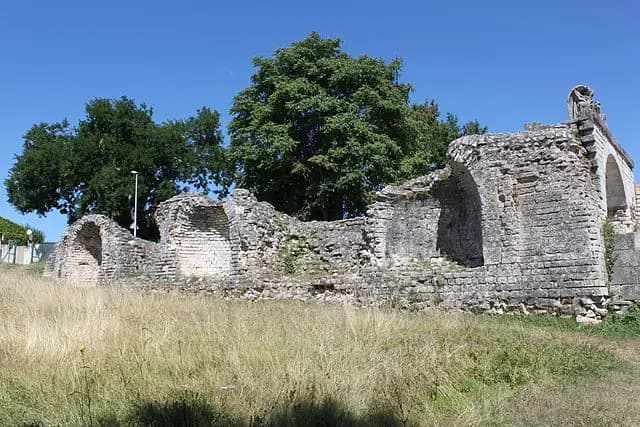 Les thermes de Saint-Saloine à Saintes